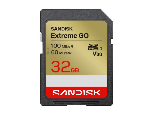 [SDSDXGN-032G-GNCIN] SanDisk Extreme Go - Flash-Speicherkarte - 32