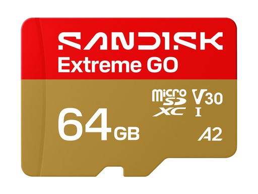 [SDSQXGN-064G-GN6MN] SanDisk Extreme Go - Flash-Speicherkarte - 64