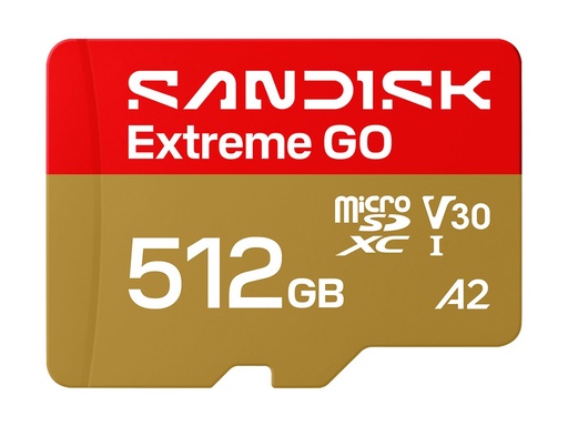 [SDSQXGN-512G-GN6MN] SanDisk Extreme Go - Flash-Speicherkarte - 512