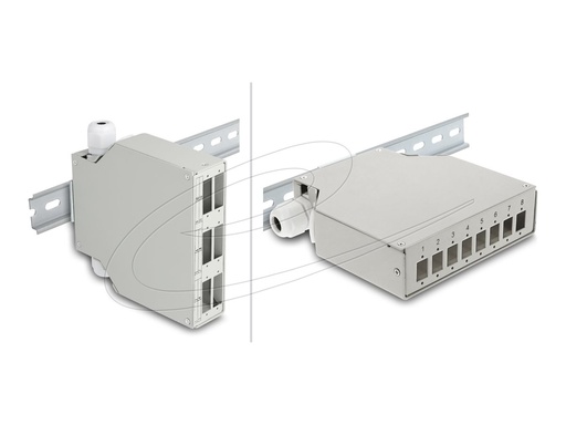 [86095] Delock Patchpanel (leer) (horizontal / vertikal)