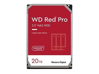 [7211320T-7050500-000-RS] QNAP WD Red Pro WD202KFGX - Festplatte - 20 TB - intern - 3.5" (8.9 cm)