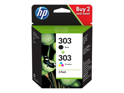 [3YM92AE#LS1] HP 303 Black/Tri-color - Original - Tintenpatrone