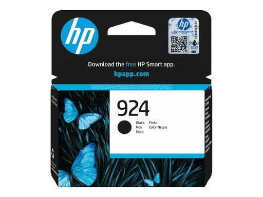 [4K0U6NE#LS1] HP 924 - 12.5 ml - Schwarz - original - Officejet