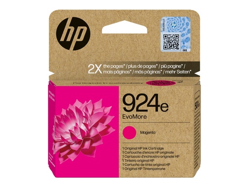 [4K0U8NE#LS1] HP 924e EvoMore - 10 ml - Magenta - original