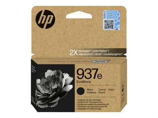 [4S6W9NE#LS1] HP 937e EvoMore - 53 ml - Schwarz - original