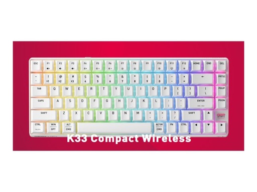 [G8D-24030PAAUS-0] Cherry XTRFY K33 G8D-2403 - Tastatur - 75% -