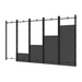 [DS-LEDL27-5X5] Peerless AV LED 5X5 Kitted Dedicated Wall Mount DS-LEDL27-5X5 - Zubehör TFT/LCD-TV