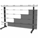 [DS-LEDKFS-27BDL-6X6] Peerless AV LED 6X6 Kitted+ Free Standing Mount DS-LEDKFS-27BDL-6X6