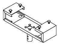 [DCT600] Peerless DCT 600 - Montagekomponente (I-Beam-Befestigungselement)