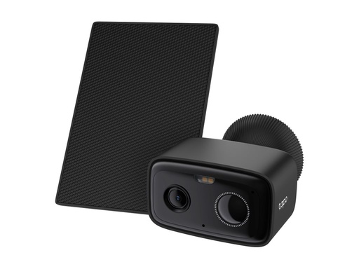 [TAPO C401 KIT] TP-LINK Tapo C401 KIT V2 - Solar-Powered Security Camera Kit - Netzwerk-Überwachungskamera - Außenbereich - wetterfest - Farbe (Tag&Nacht)