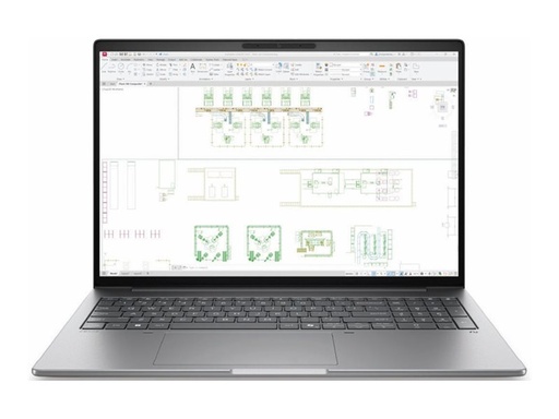 [DM4Y2ET#ABD] HP ZBook 8 G2i Mobile Workstation - 163-degree hinge design - Intel Core Ultra 7 356H / 1.9 GHz - Win 11 Pro - RTX PRO 500 Blackwell - 64 GB RAM - 2 TB SSD NVMe - 40.6 cm (16")