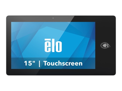 [E488611] Elo Touch Solutions Elo Pay 15" Tap to Pay - All-in-One (Komplettlösung) - 1 x Snapdragon 670 QCS6490 / 2.7 GHz - RAM 8 GB 64 GB - Qualcomm Adreno 643 - 1GbE, NFC, Wi-Fi 6, Bluetooth 5.2 - WLAN: NFC, 802.11a/b/g/n/ac/ax, Bluetooth 5.2 - Android 14 - Monitor: LED 39.6 cm (15.6")