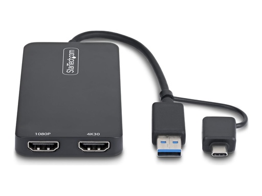 [107B-USB-HDMI-2] StarTech.com Startech - Videoadapter - USB Typ A, USB-C männlich
