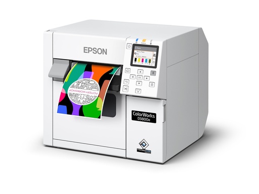 [C31CK03202] Epson ColorWorks D3800e - Etikettendrucker - Farbe - Tintenstrahl - Rolle (10,8 cm)