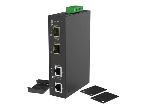 [03534-001] Axis TU8008 - Medienkonverter - 1GbE - 10/100/1000Base-T - RJ-45 / SFP (mini-GBIC)