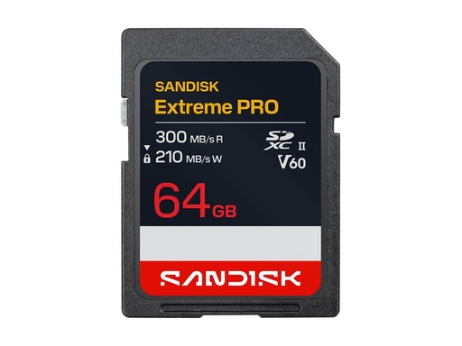 [SDSDXEM-064G-GN4IN] SanDisk Extreme PRO - Flash-Speicherkarte - 64