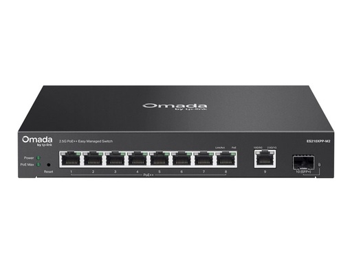 [ES210XPP-M2] TP-LINK Omada ES210XPP-M2 V1 - Switch - managed - 8 x 2.5GBase-T (PoE ++)