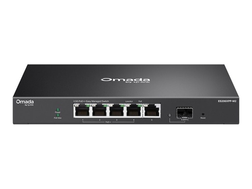 [ES206XPP-M2] TP-LINK Omada ES206XPP-M2 V1 - Switch - managed - 5 x 10/100/1000/2.5G (PoE++)