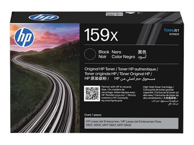 [W1590X] HP 159X - Hohe Ergiebigkeit - Schwarz - original - LaserJet - Box - Tonerpatrone (W1590X)