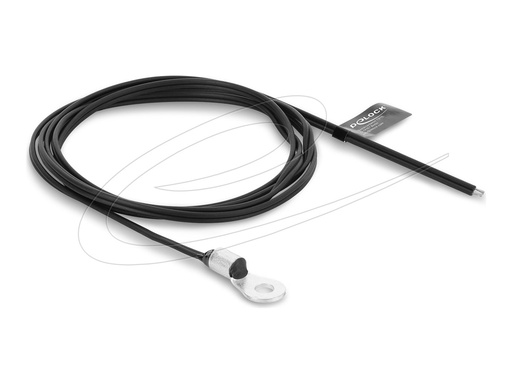 [91806] Delock Temperature sensor cable - M4 ring terminal zu ohne Stecker