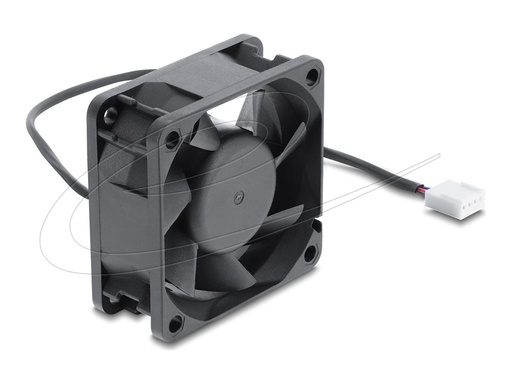 [67450] Delock Gehäuselüfter - axial - 60 mm - Schwarz