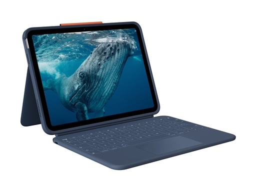 [920-014153] Logitech Rugged Combo 4c Touch - Tastatur und Foliohülle