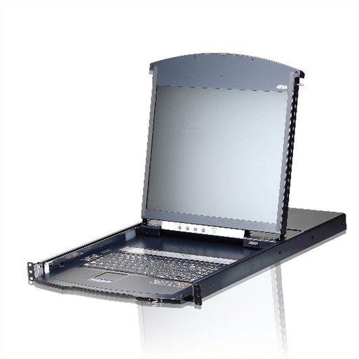 [KL1108VN-AXA-SG] ATEN 8-Port Cat 5 Dual Rail 17i LCD KVM overIP Switch Spanish 1 Local and 1