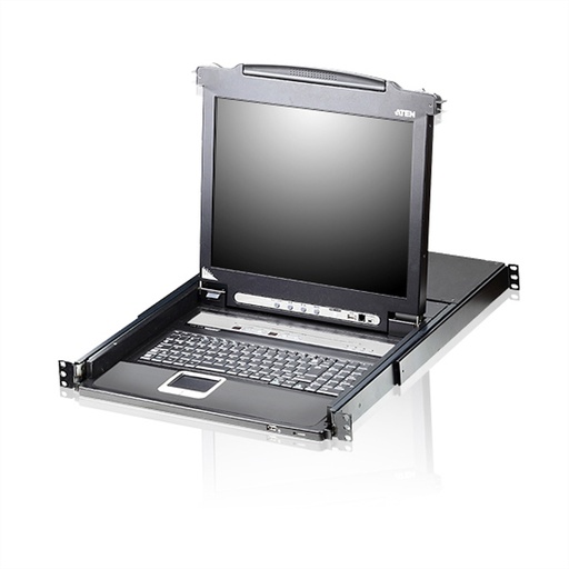 [CL5708N-ATA-SG] ATEN CL5708N SP LCD KVM Sw USB-PS/2 VGA - KVM-Umschalter - 8-Port