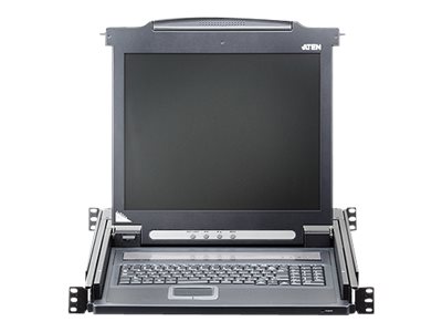 [CL1000M-ATA-SWG] ATEN Slideaway CL1000M - KVM-Konsole - PS/2 - 43.2 cm (17")