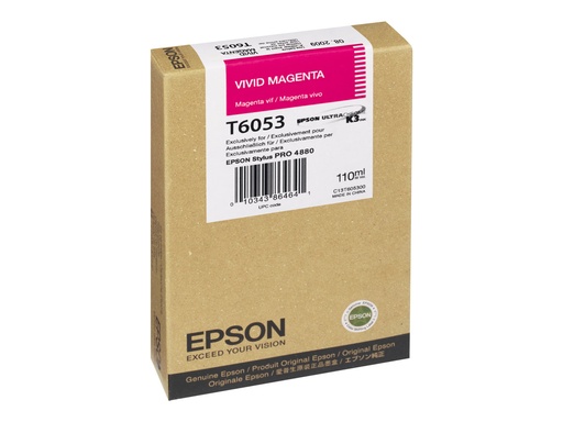 [C13T605300] Epson T6053 - 110 ml - Vivid Magenta - original