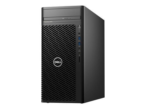 [5G86N] Dell Precision 3660 Tower - MT - 1 x Core i5 12500 / 3 GHz - vPro - RAM 16 GB - SSD 512 GB - NVMe, Class 40 - DVD-Writer - UHD Graphics 770 - 1GbE - Win 10 Pro 64-Bit (mit Win 11 Pro Lizenz)