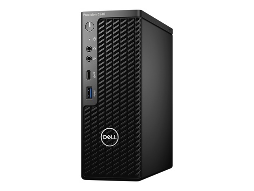 [F48DF] Dell Precision 3240 Compact - USFF - 1 x Core i7 10700 / 2.9 GHz - vPro - RAM 16 GB - SSD 512 GB - Quadro P1000 - 1GbE - Win 10 Pro 64-Bit (mit Win 11 Pro Lizenz)
