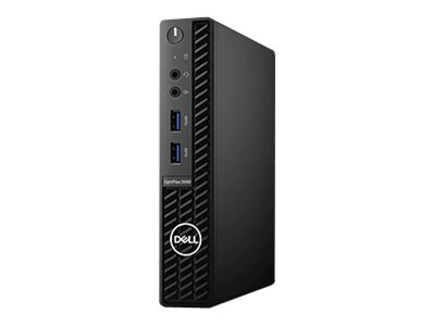 [9TMVK] Dell OptiPlex 3080 - Micro - Core i5 10500T / 2.3 GHz - RAM 16 GB - SSD 256 GB - UHD Graphics 630 - 1GbE - WLAN: 802.11a/b/g/n/ac/ax, Bluetooth 5.1 - Win 10 Pro 64-Bit - Monitor: keiner - Schwarz - BTS - mit 1 Year Basic Onsite (CH, AT, DE - 3 Years)