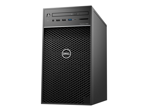 [1JDMF] Dell Precision 3640 Tower - MT - 1 x Core i7 10700K / 3.8 GHz - vPro - RAM 32 GB - SSD 512 GB - DVD-Writer - UHD Graphics 630 - 1GbE - Win 10 Pro 64-Bit - Monitor: keiner - Schwarz - BTS - mit 1 Year Basic Onsite (CH, IE, UK - 3 Years)