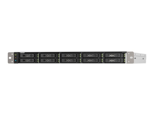 [TS-H1090FU-7302P-64G] QNAP TS-h1090FU - NAS-Server - 10 Schächte - Rack - einbaufähig - SATA 6Gb/s / PCIe 4.0 x4 (NVMe)