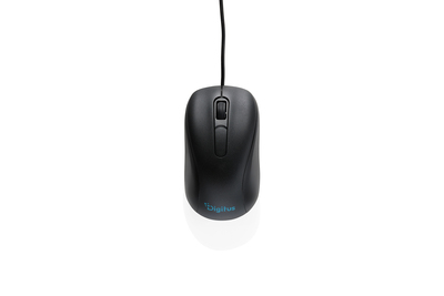 [DA-20169] DIGITUS CM10, kabelgebundene 3-Tasten Maus, mit Scrollrad, 1,9 m Kabellänge, 1000 DPI
