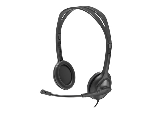 [981-000612] Logitech H111 Stereo Headset Wired Head-band Office/Call center - Headset - 20 KHz