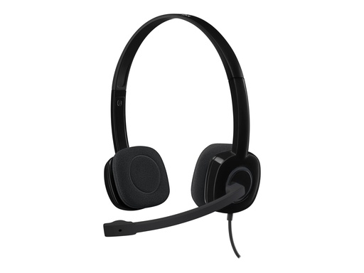 [981-000587] Logitech H151 Stereo Headset with Noise-Cancelling