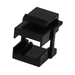 [S215479] Synergy 21 Keystone Modul Aufnahme für LWL-Kupplungen LC*schwarz*