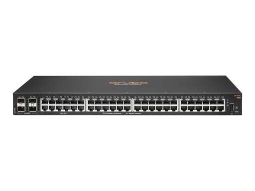[JL676A#ACD] HPE Aruba 6100 48G 4SFP+ Switch - Switch - managed