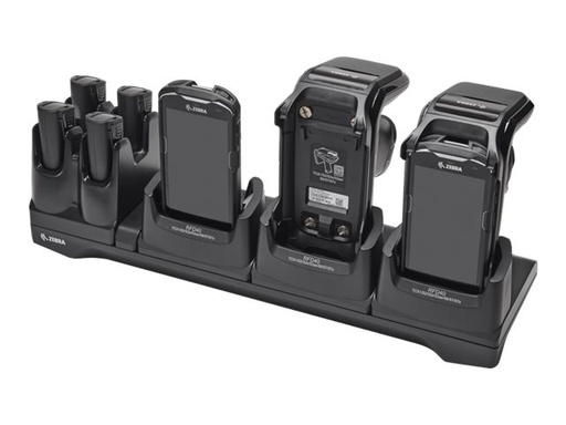 [CR40-3S4T-TC5-G-01] Zebra Multi Slot Cradles - Ladeschale - für Zebra TC51