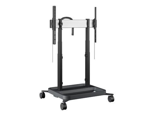 [RISE 5308] Optoma RISE 5308 - Wagen - motorisierter Lift - für Flachbildschirm - Anti-Kollisionsfunktion - Schwarz - Bildschirmgröße: 139.7-218.4 cm (55"-86")