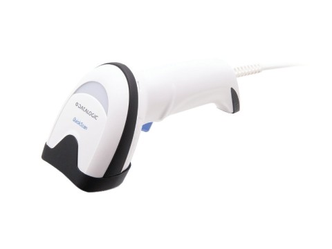 [QD2590-WHK1S] Datalogic QUICKSCAN D2590, 2D, WHT, USB KIT, STAND