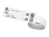 [10035439K] Zebra Z-Band Newborn - Polypropylen (PP) - Klebeverschluss - beschichtet - 19 x 195 mm 1560 Stck. (6 Rolle(n)