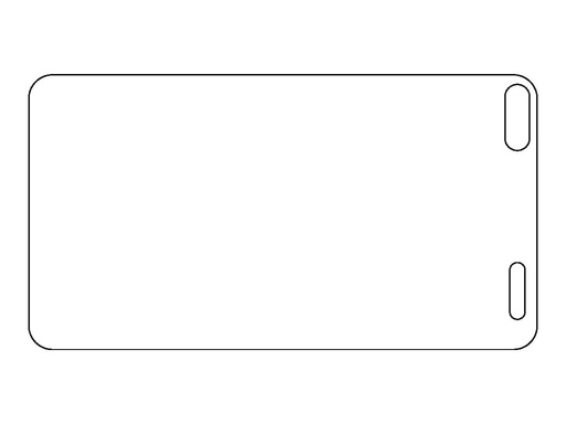 [CW45-SP-5PK] HONEYWELL Schutzfolie - gehärtestes Glas, selbstklebende Rückseite (Packung mit 5 Stück)