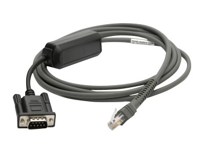 [CBA-R10-S07ZBR] Zebra Kabel seriell - DB-9 (M) - 2.13 m - für