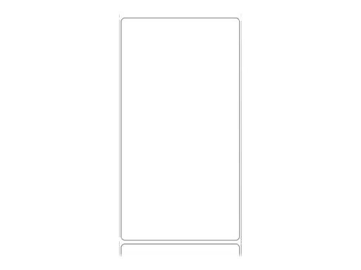[3009723-T] Zebra Z-Perform 1000D - Papier - seidig - permanenter Acrylklebstoff - unbeschichtet - weiß - 102 x 192 mm 800 Etikett(en) (1 Rolle(n)