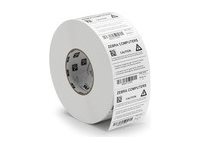 [86057] Zebra Z-Ultimate 3000T - Polyester - permanenter Klebstoff - beschichtet - weiß - 51 x 10 mm (1 Rolle(n)