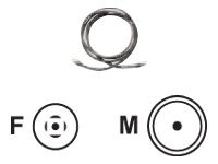 [LS61230] Lancom AirLancer Cable NJ-NP - Antennenkabel - Anschlußstück Serie N (W)