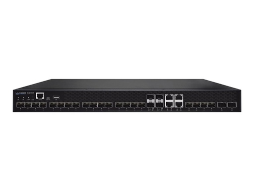 [61860] Lancom XS-6128QF - Switch - L3 - managed - 16 x 10 Gigabit SFP+ + 4 x combo 10 Gigabit SFP+/RJ-45 + 4 x Combo 25 Gigabit SFP28 (Uplink)